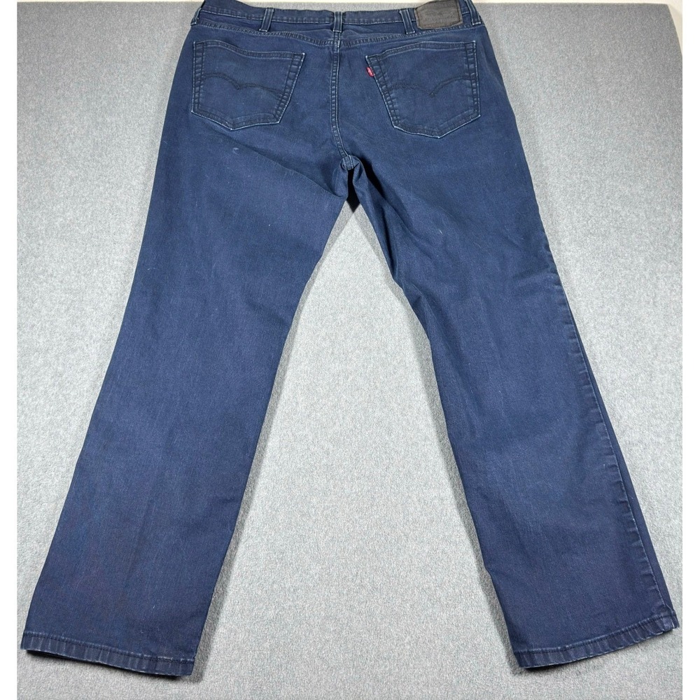 Levi 541 Athletic Taper Jeans Mens 38x32 Dark Wash Blue Stretch Denim Pants
